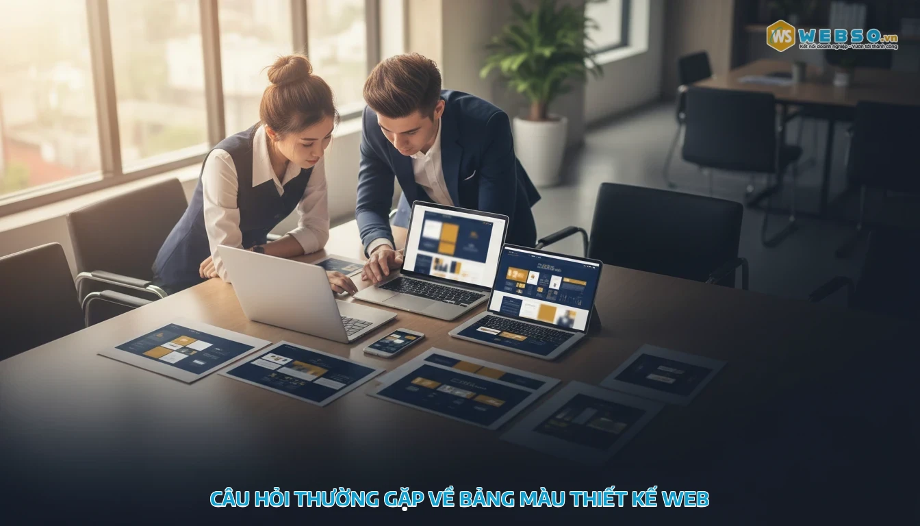 bảng màu thiết kế web - Câu hỏi thường gặp về bảng màu thiết kế web