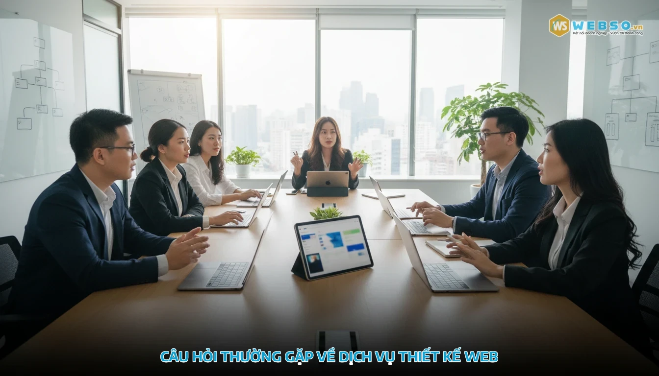 thiết kế web - Câu hỏi thường gặp về dịch vụ thiết kế web