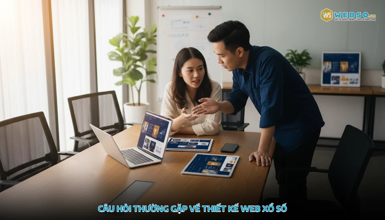 thiết kế web xổ số - Câu hỏi thường gặp về thiết kế web xổ số