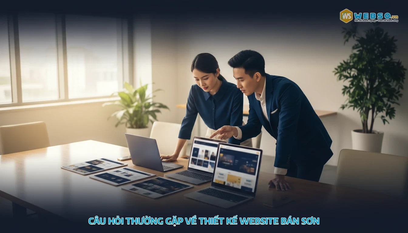 thiết kế website bán sơn - Câu hỏi thường gặp về thiết kế website bán sơn