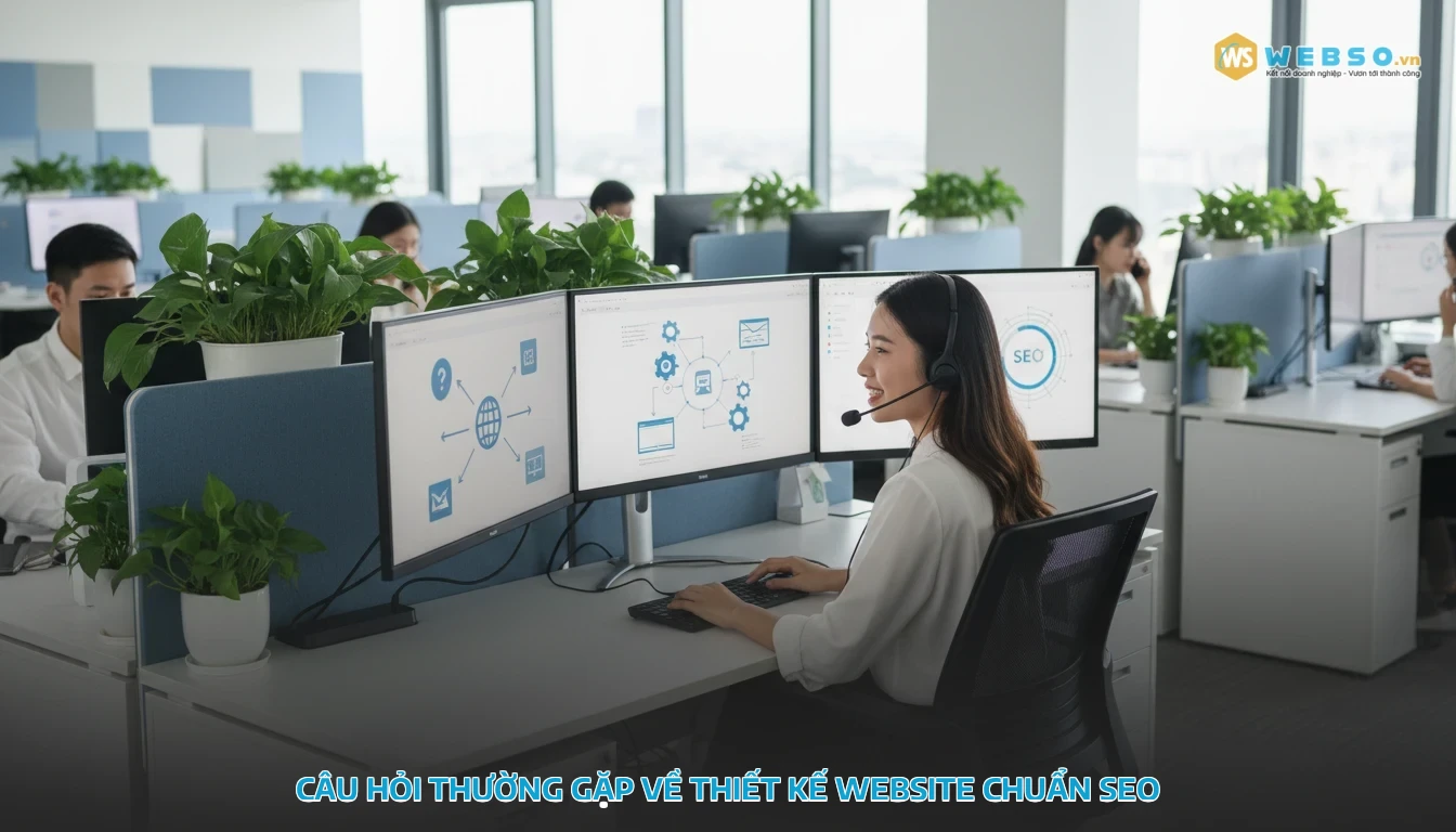Thiết kế website chuẩn seo - Câu hỏi thường gặp về thiết kế website chuẩn SEO
