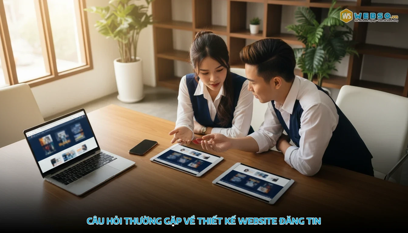 thiết kế website đăng tin - Câu hỏi thường gặp về thiết kế website đăng tin
