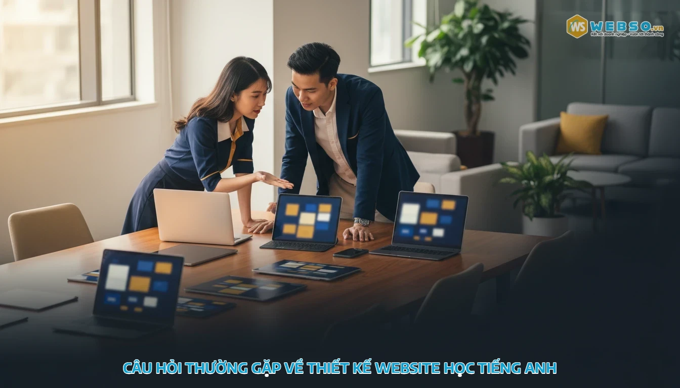 thiết kế website học tiếng anh - Câu Hỏi Thường Gặp Về Thiết Kế Website Học Tiếng Anh