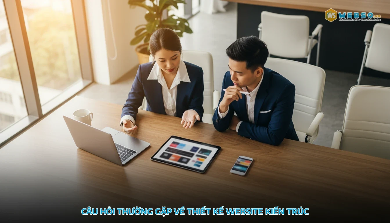 thiết kế website kiến trúc - Câu Hỏi Thường Gặp Về Thiết Kế Website Kiến Trúc