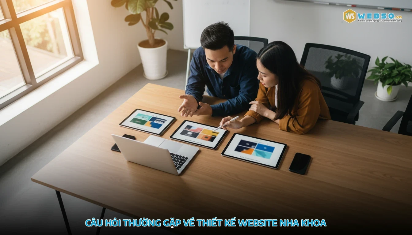 thiết kế website nha khoa - Câu hỏi thường gặp về thiết kế website nha khoa
