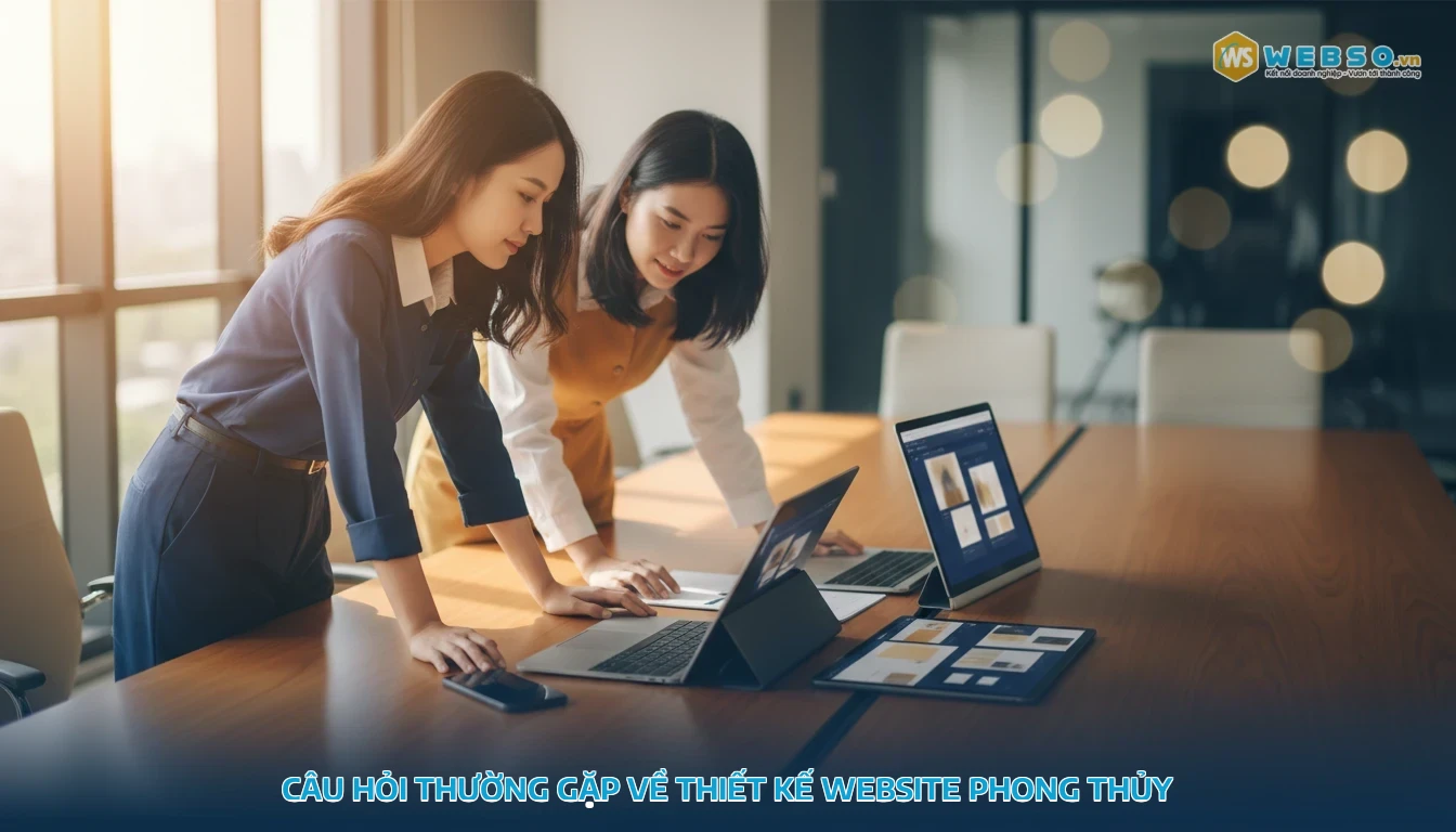 thiết kế website phong thủy - Câu hỏi thường gặp về thiết kế website phong thủy