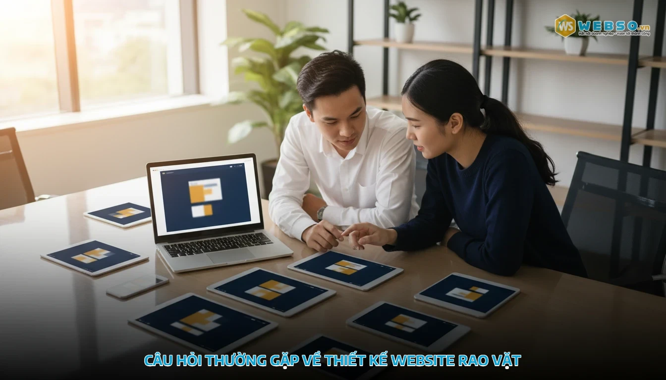 thiết kế website rao vặt - Câu hỏi thường gặp về thiết kế website rao vặt