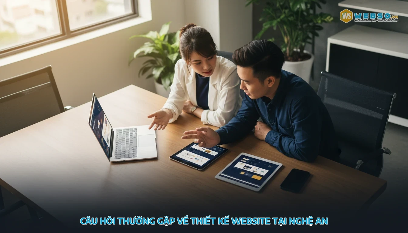 thiết kế website tại nghệ an - Câu hỏi thường gặp về thiết kế website tại Nghệ An
