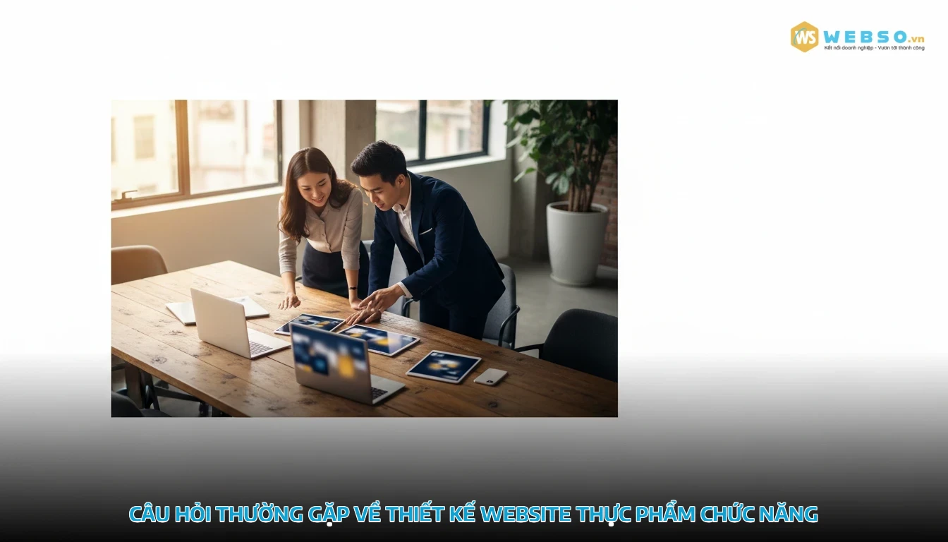 thiết kế website thực phẩm chức năng - Câu hỏi thường gặp về thiết kế website thực phẩm chức năng