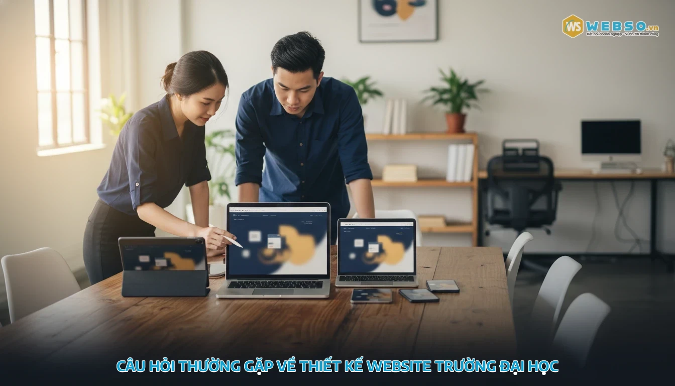 thiết kế website trường đại học - Câu hỏi thường gặp về thiết kế website trường đại học