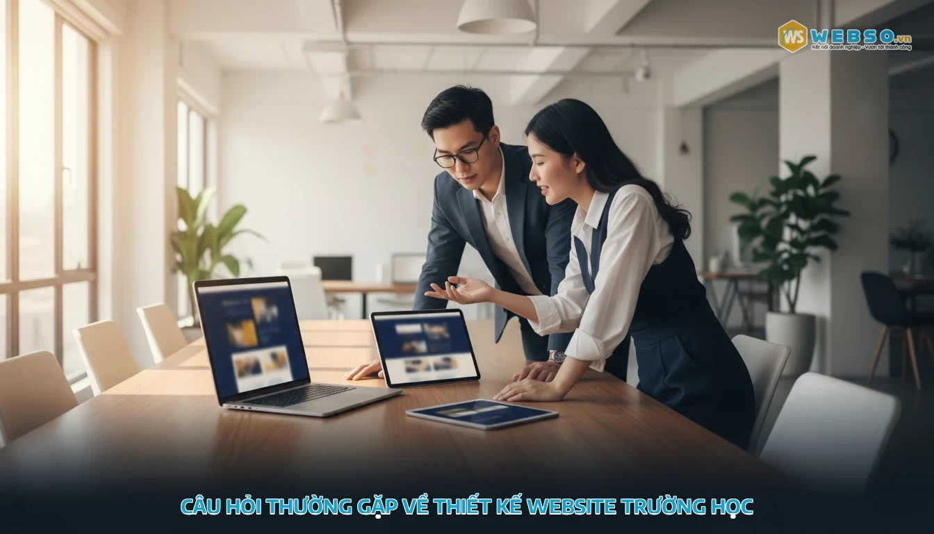 thiết kế website trường học - Câu Hỏi Thường Gặp Về Thiết Kế Website Trường Học