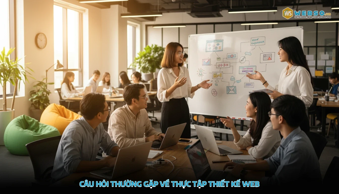 thực tập thiết kế web - Câu hỏi thường gặp về thực tập thiết kế web