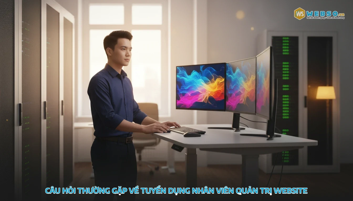 tuyển dụng nhân viên quản trị website - Câu hỏi thường gặp về tuyển dụng nhân viên quản trị website