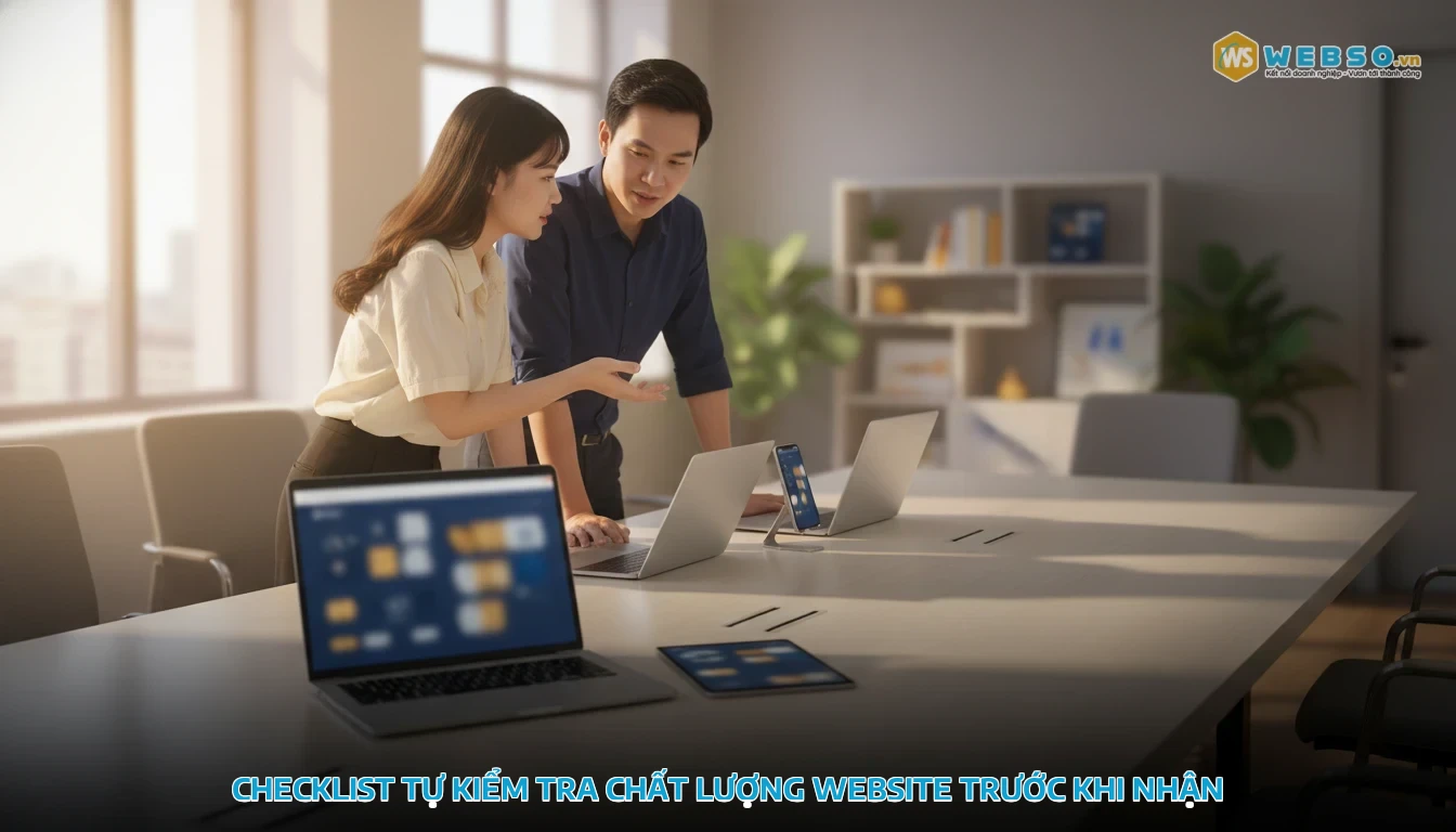 thiết kế website giá rẻ tại phú yên - Checklist tự kiểm tra chất lượng website trước khi nhận