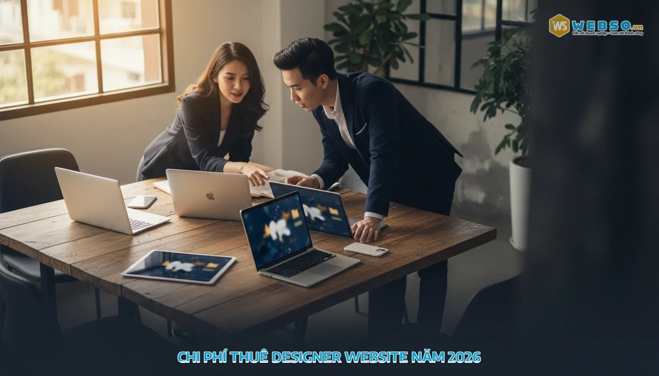 cần người thiết kế website - Chi Phí Thuê Designer Website Năm 2026