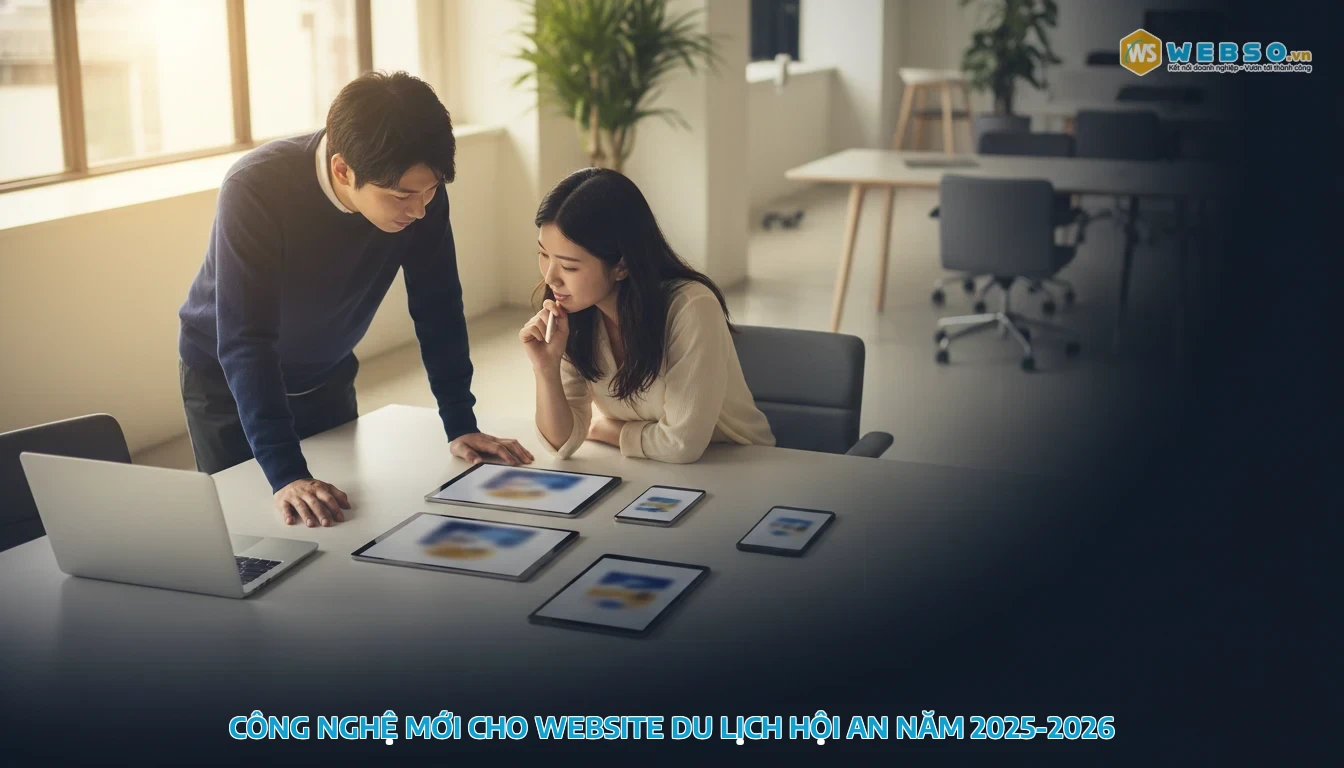 thiết kế website tại hội an - Công nghệ mới cho website du lịch Hội An năm 2025-2026