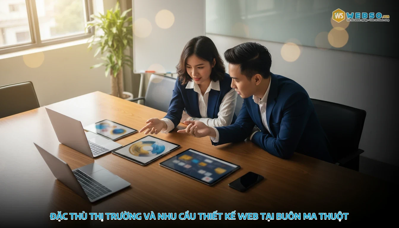 thiết kế web buôn ma thuột - Đặc thù thị trường và nhu cầu thiết kế web tại Buôn Ma Thuột