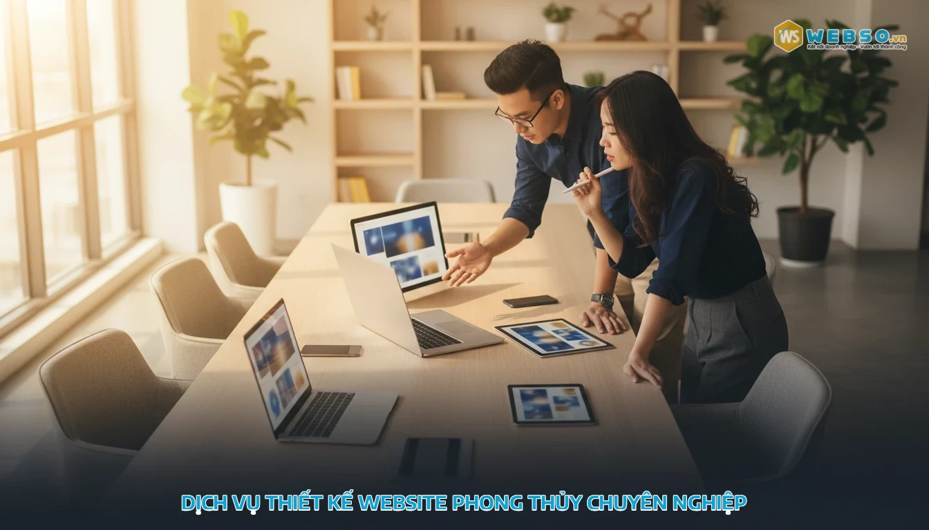 thiết kế website phong thủy - Dịch vụ thiết kế website phong thủy chuyên nghiệp