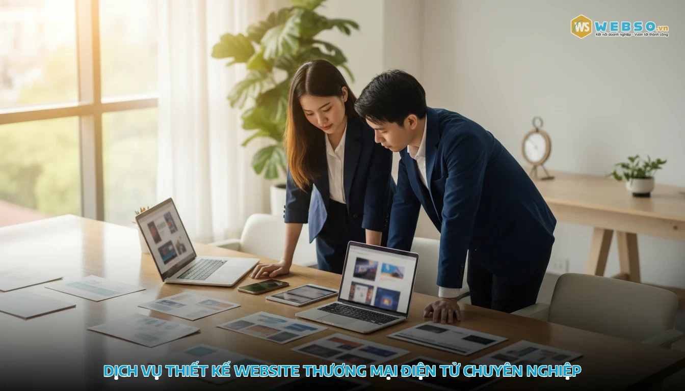 thiết kế website thương mại điện tử - Dịch vụ thiết kế website thương mại điện tử chuyên nghiệp