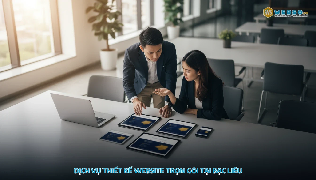 thiết kế website tại bạc liêu - Dịch vụ thiết kế website trọn gói tại Bạc Liêu