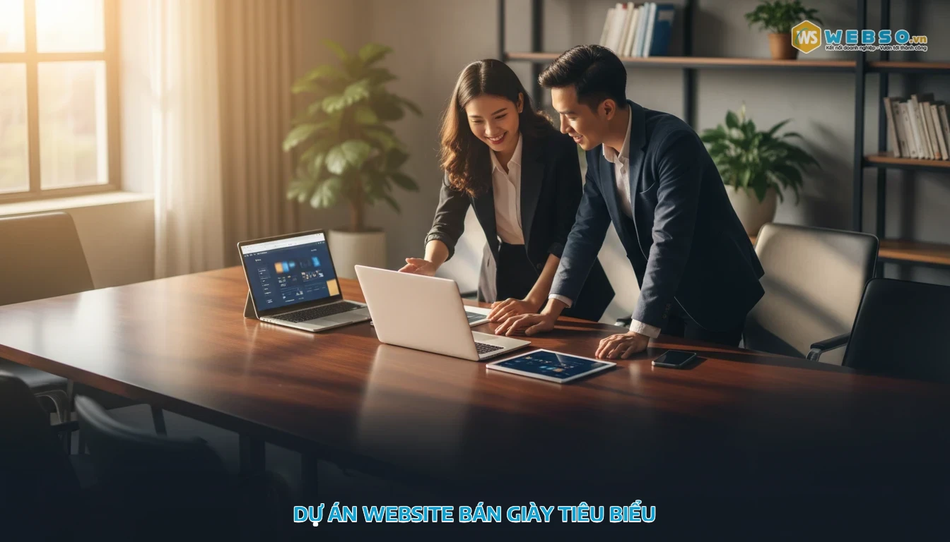 thiết kế website bán giày - Dự Án Website Bán Giày Tiêu Biểu