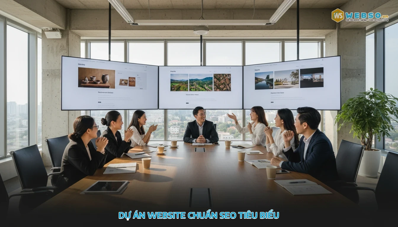 Thiết kế website chuẩn seo - Dự án website chuẩn SEO tiêu biểu