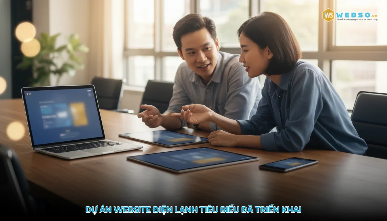 thiết kế website điện lạnh - Dự Án Website Điện Lạnh Tiêu Biểu Đã Triển Khai