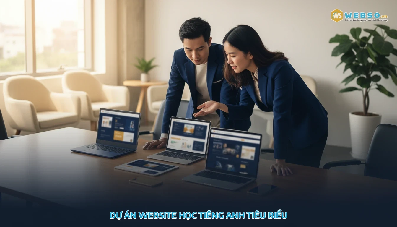 thiết kế website học tiếng anh - Dự Án Website Học Tiếng Anh Tiêu Biểu