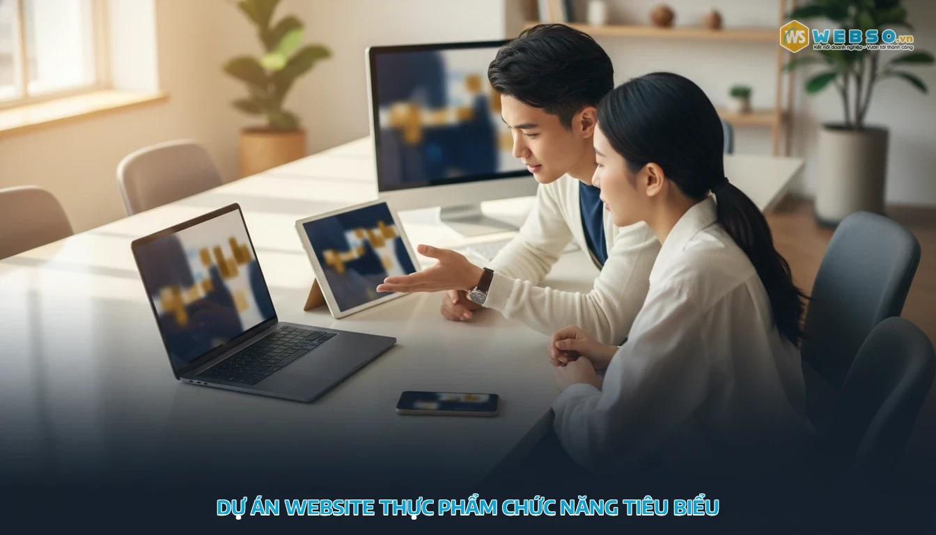 thiết kế website thực phẩm chức năng - Dự án website thực phẩm chức năng tiêu biểu đã triển khai