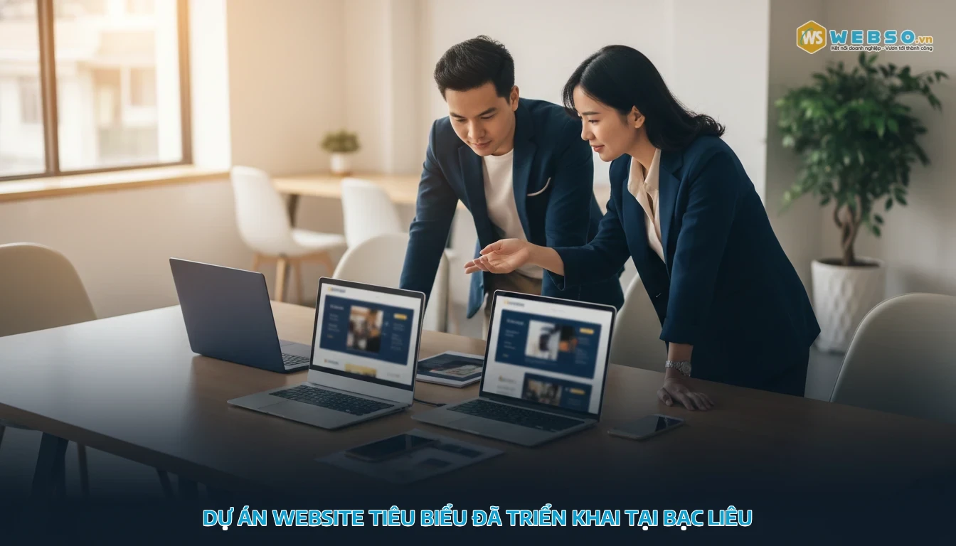 thiết kế website tại bạc liêu - Dự án website tiêu biểu đã triển khai tại Bạc Liêu