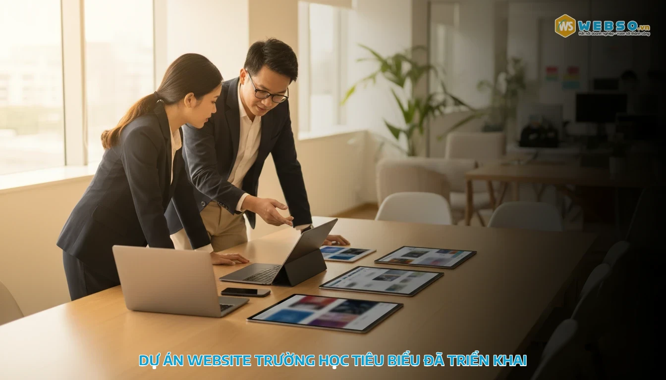 thiết kế website trường học - Dự Án Website Trường Học Tiêu Biểu Đã Triển Khai