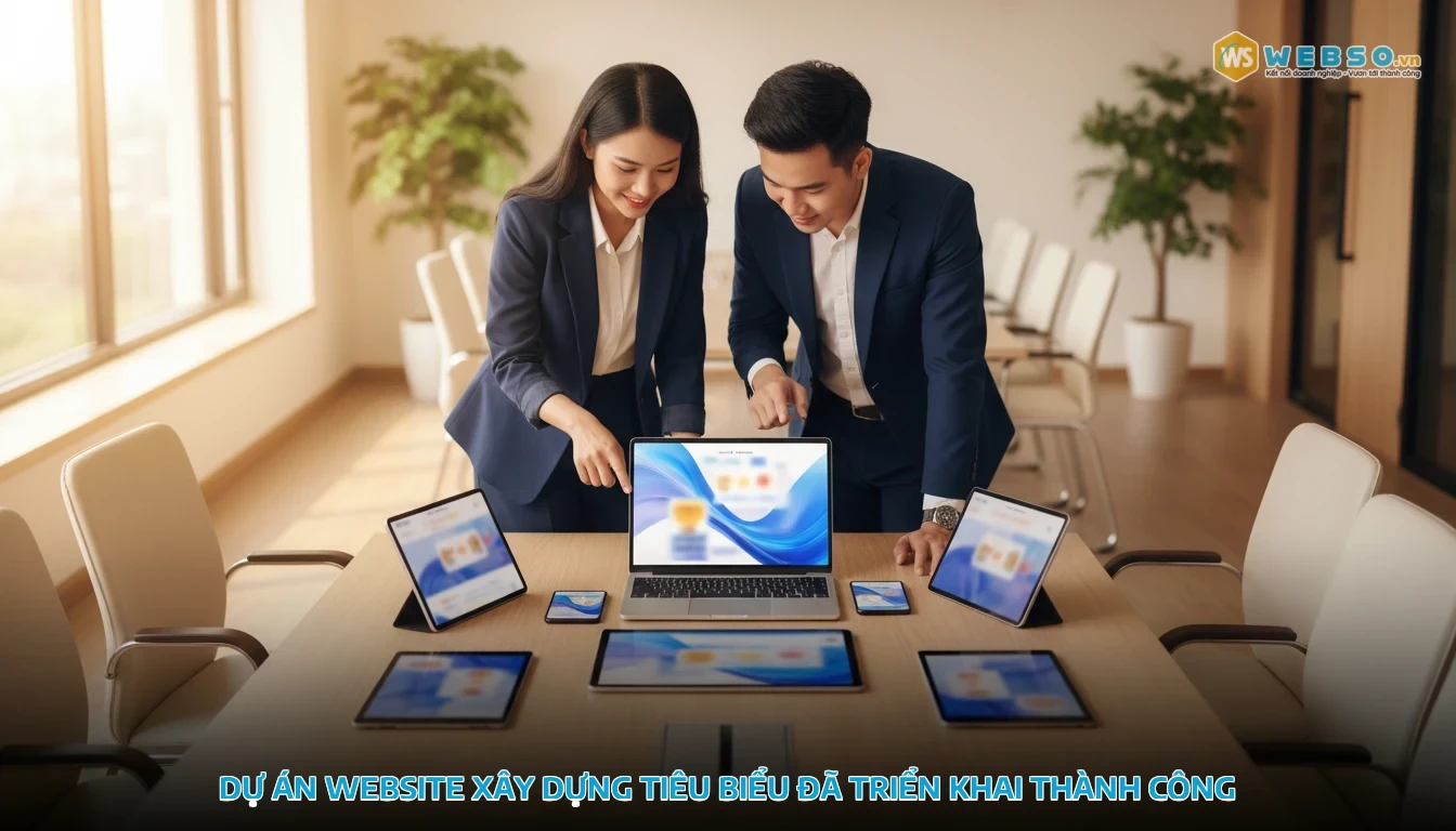 thiết kế website ngành xây dựng - Dự án website xây dựng tiêu biểu đã triển khai thành công