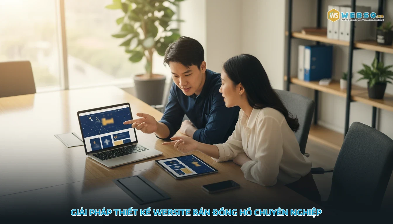 thiết kế website bán đồng hồ - Giải pháp thiết kế website bán đồng hồ chuyên nghiệp