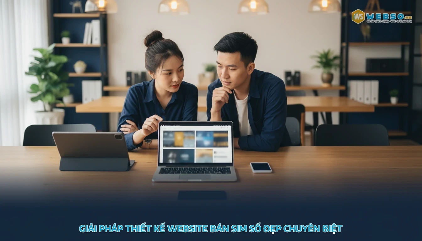 thiết kế website bán sim - Giải pháp thiết kế website bán sim số đẹp chuyên biệt
