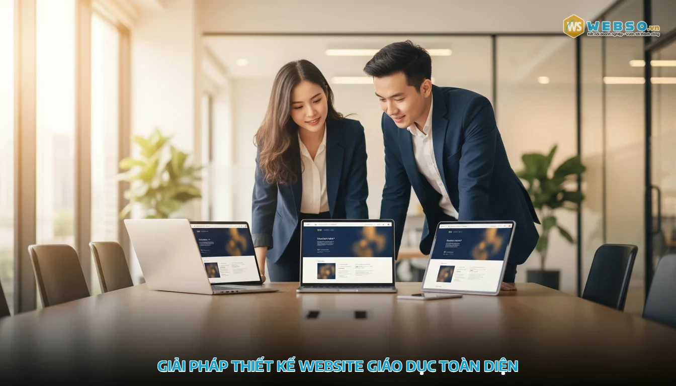 thiết kế website giáo dục - Giải pháp thiết kế website giáo dục toàn diện