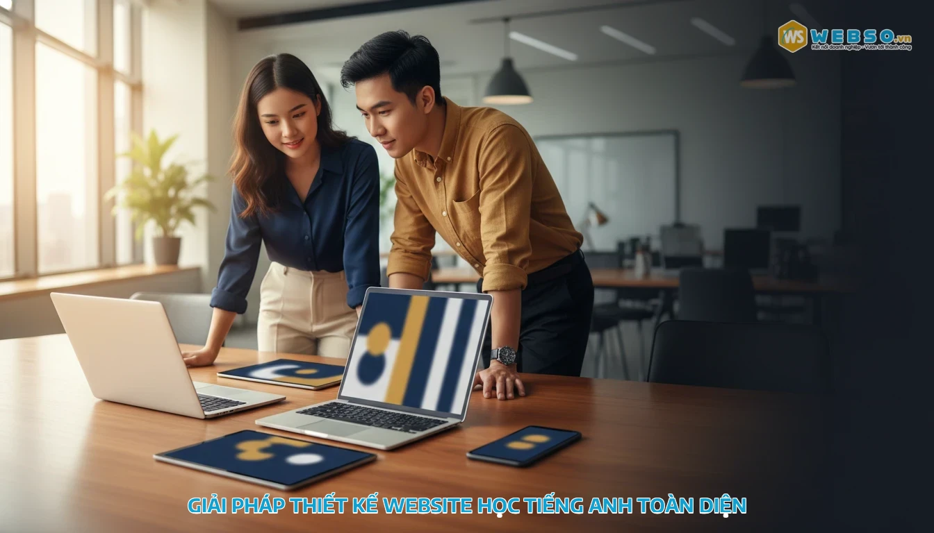 thiết kế website học tiếng anh - Giải Pháp Thiết Kế Website Học Tiếng Anh Toàn Diện