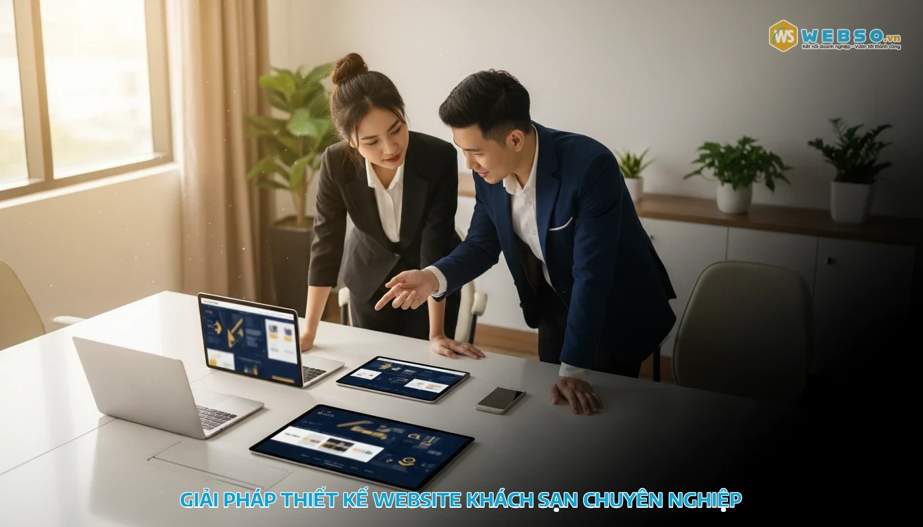 thiết kế website khách sạn - Giải pháp thiết kế website khách sạn chuyên nghiệp