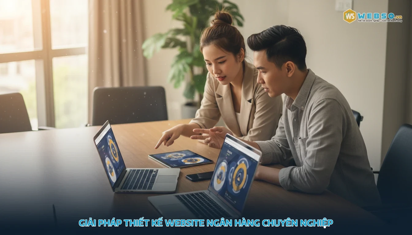 thiết kế website ngân hàng - Giải pháp thiết kế website ngân hàng chuyên nghiệp