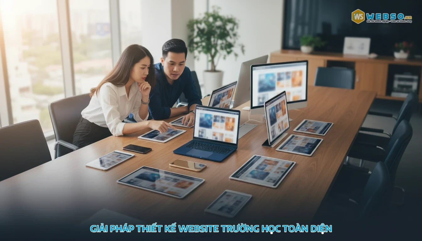 thiết kế website trường học - Giải Pháp Thiết Kế Website Trường Học Toàn Diện