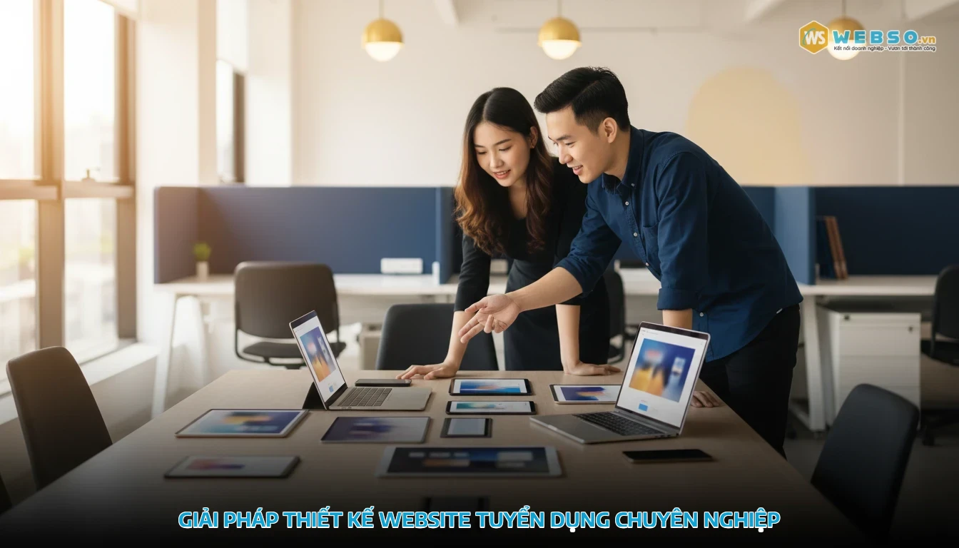 thiết kế website tuyển dụng - Giải pháp thiết kế website tuyển dụng chuyên nghiệp