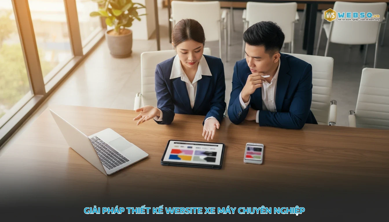 thiết kế website xe máy - Giải pháp thiết kế website xe máy chuyên nghiệp