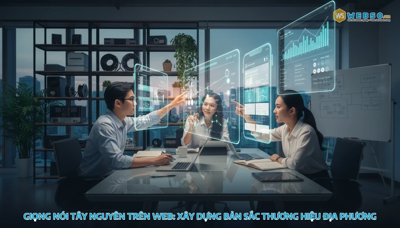 thiết kế web gia lai - Giọng nói Tây Nguyên trên web: Xây dựng bản sắc thương hiệu địa phương