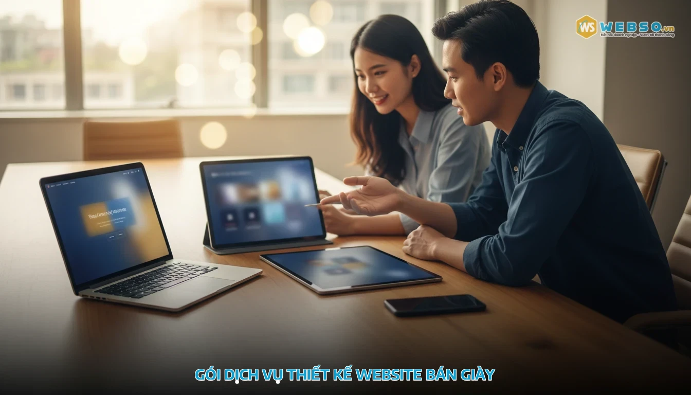 thiết kế website bán giày - Gói Dịch Vụ Thiết Kế Website Bán Giày