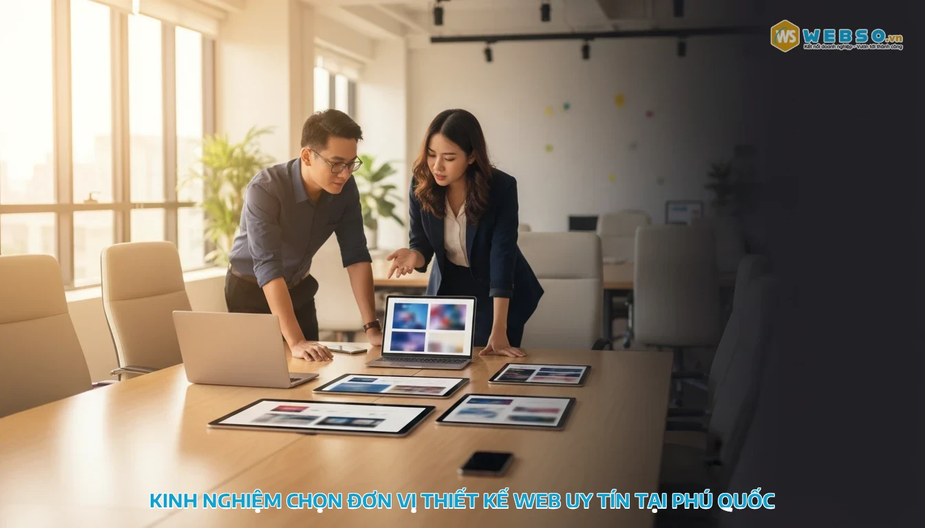thiết kế web phú quốc - Kinh nghiệm chọn đơn vị thiết kế web uy tín tại Phú Quốc