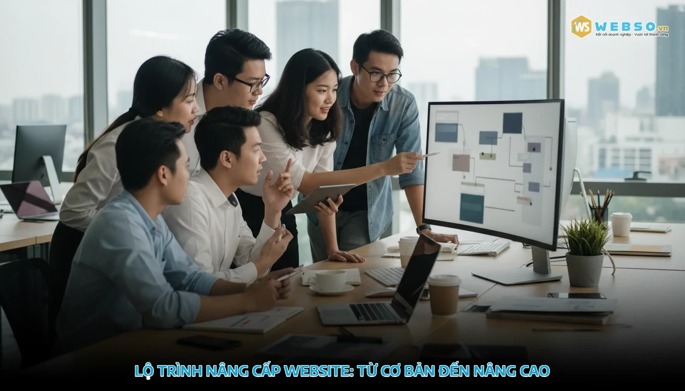 thiết kế web gò vấp - Lộ Trình Nâng Cấp Website: Từ Cơ Bản Đến Nâng Cao