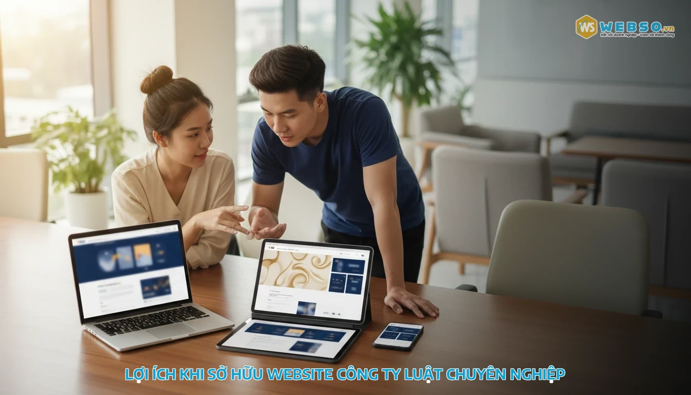 thiết kế website công ty luật - Lợi ích khi sở hữu website công ty luật chuyên nghiệp