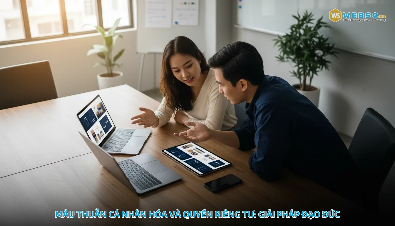 thiết kế web bằng ai - Mâu Thuẫn Cá Nhân Hóa và Quyền Riêng Tư: Giải Pháp Đạo Đức