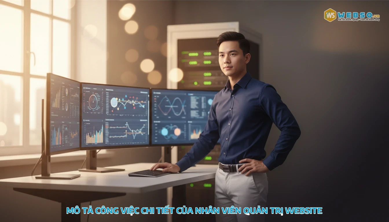 tuyển dụng nhân viên quản trị website - Mô tả công việc chi tiết của nhân viên quản trị website