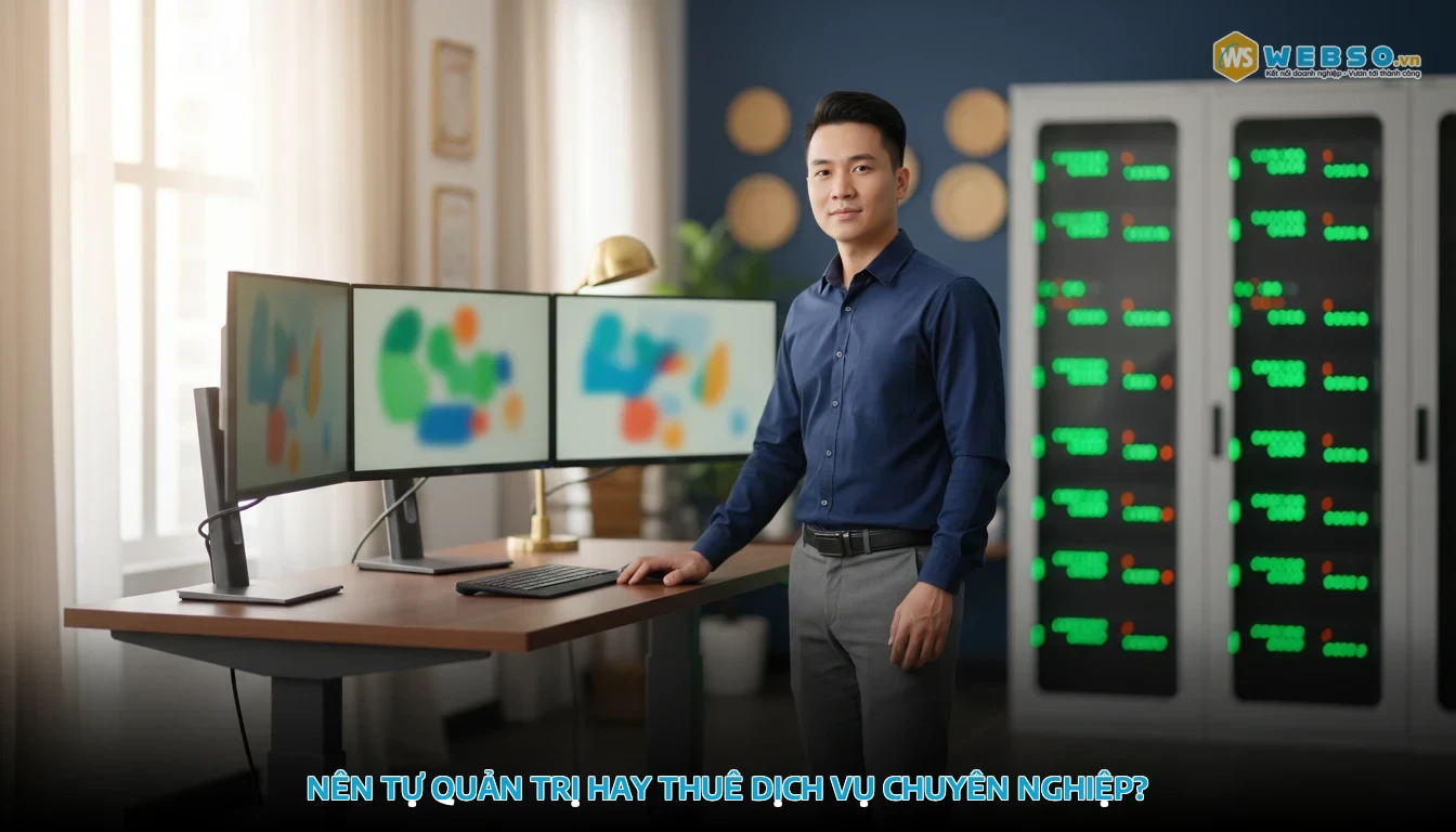 quản trị website - Nên tự quản trị hay thuê dịch vụ chuyên nghiệp?