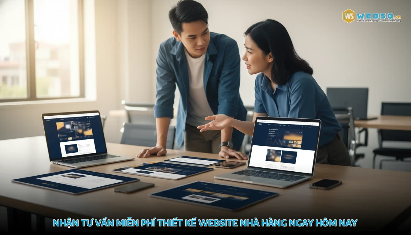 thiết kế website nhà hàng - Nhận tư vấn miễn phí thiết kế website nhà hàng ngay hôm nay